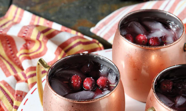 Cranberry Mules with your Thanksgiving feast!