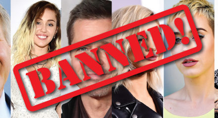 Celebs Banned