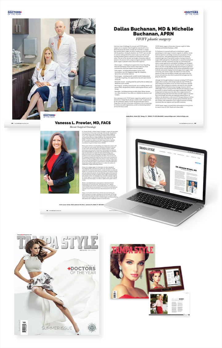 Tampa Style Magazine Examples
