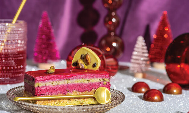 Raspberry Pistachio Dream Cake