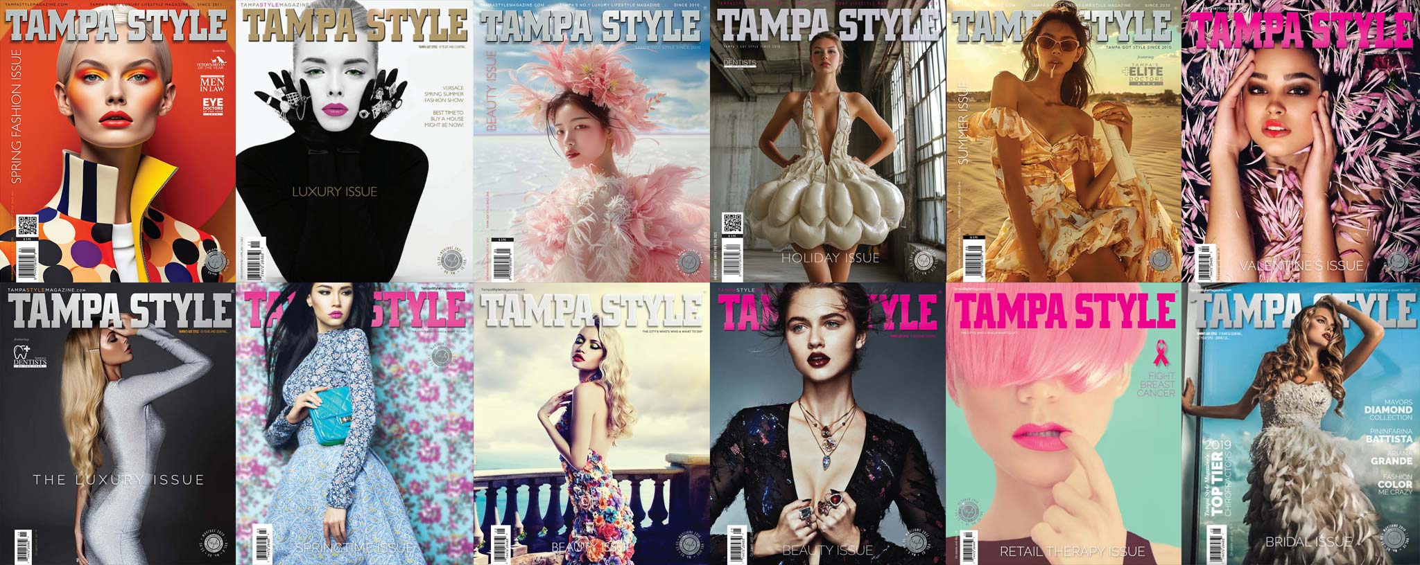 Tampa Style Magazine Covers
